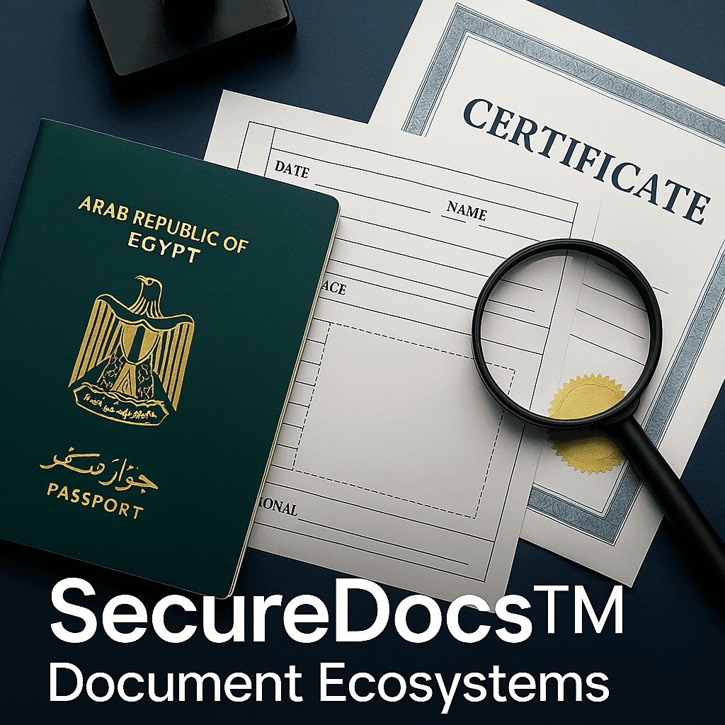 “SecureDocs™ – Egypt’s Premier Secure Document Delivery Network”
